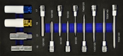 Sada 1/2" nástavce - modul M140